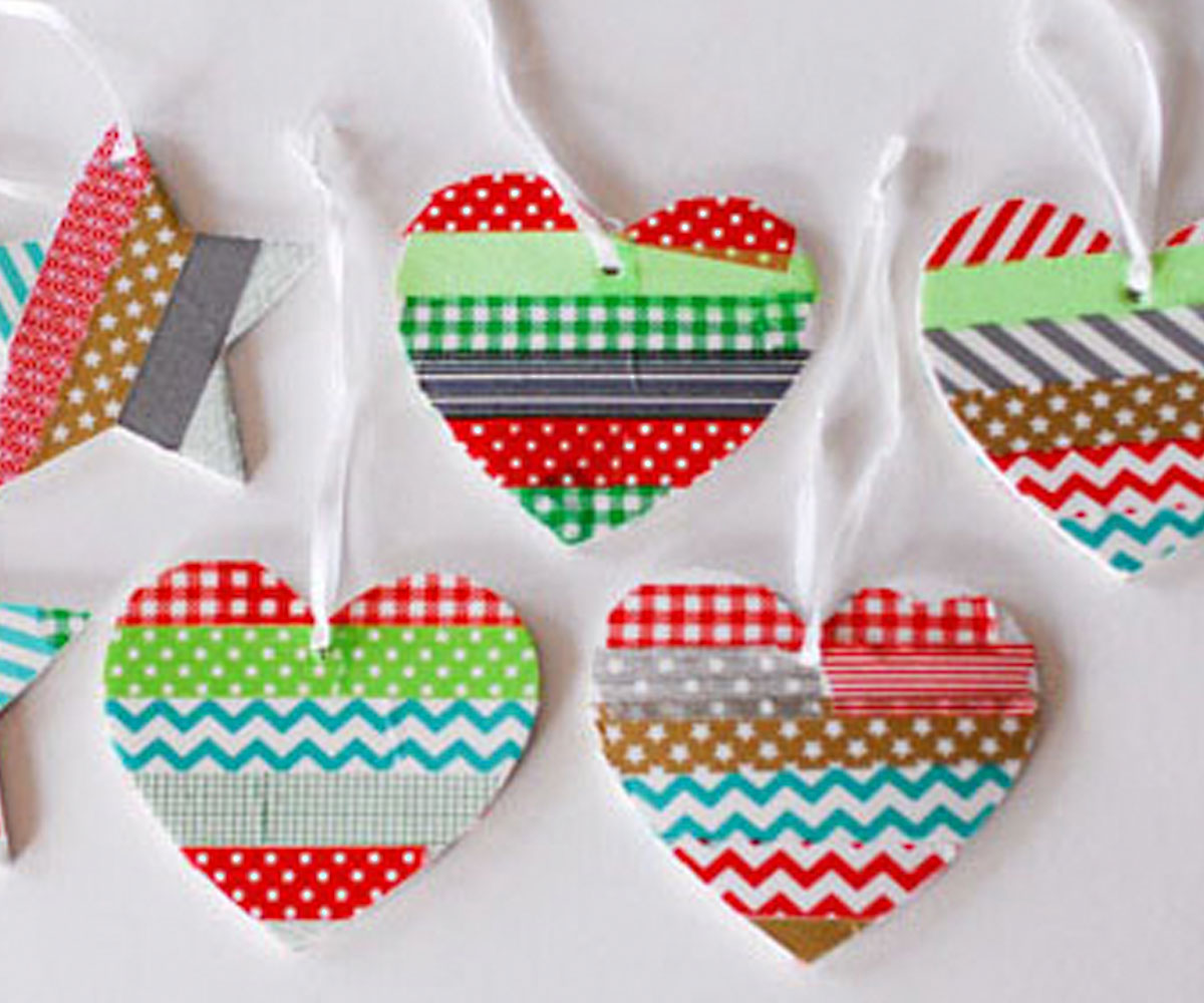 Top 10 Christmas Crafts Using Washi Tape - FamilyEducation
