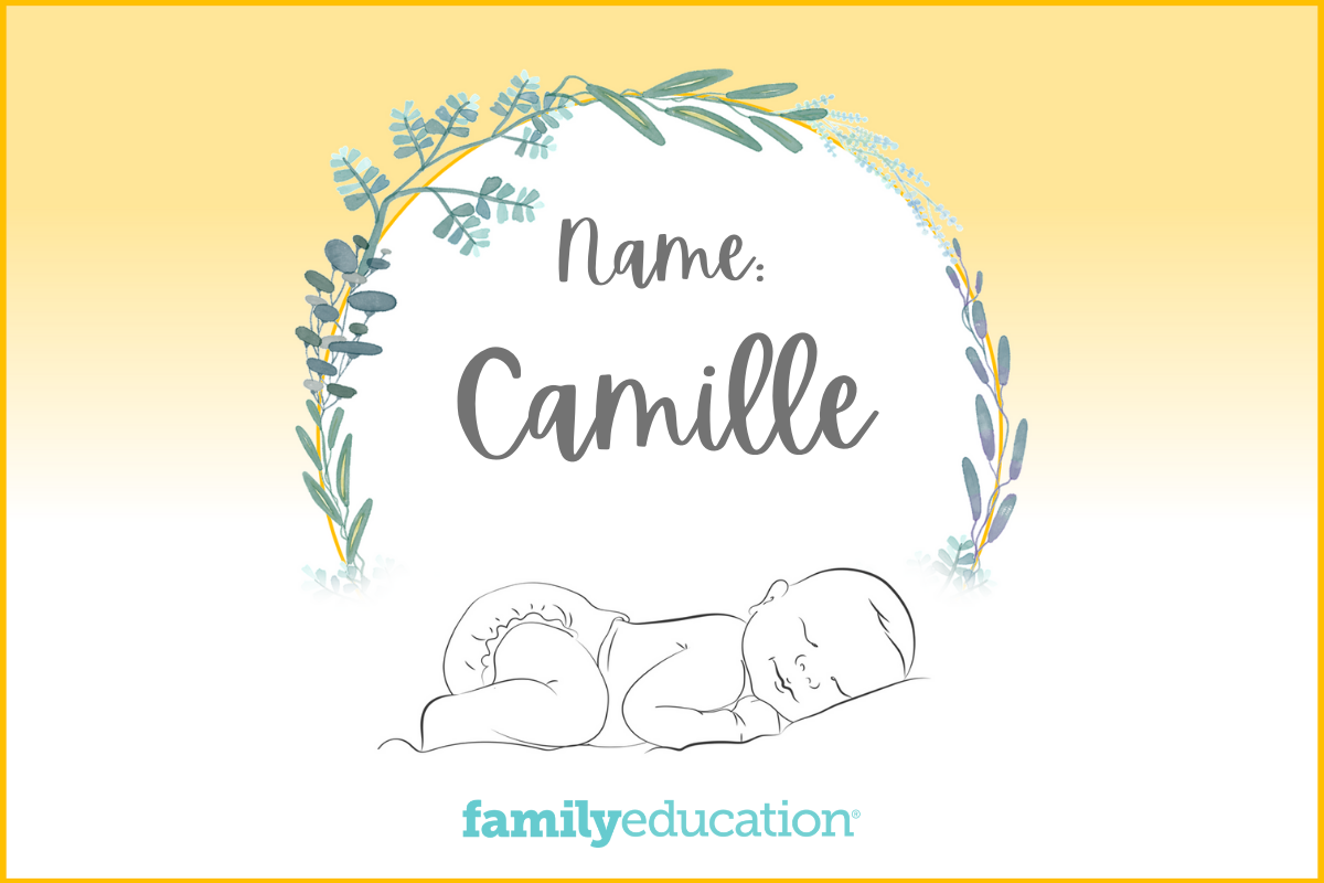 Camille Baby Name Meaning Baby Names Nursery Sign Girl Names