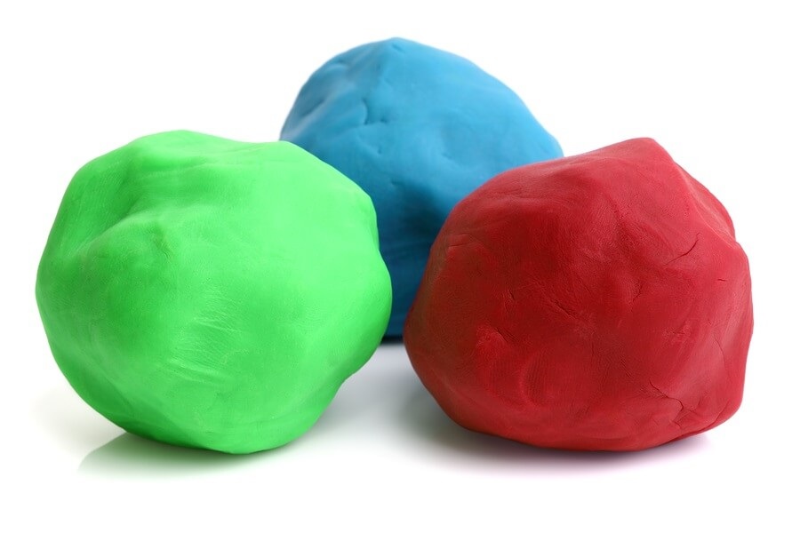 colorful play doh