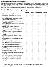 Free Food Log Free Activity Log Printable - FamilyEducation