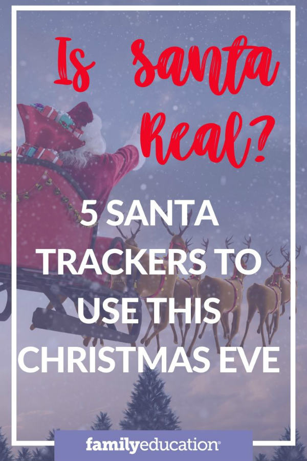 is santa real? santa tracker guide for pinterest
