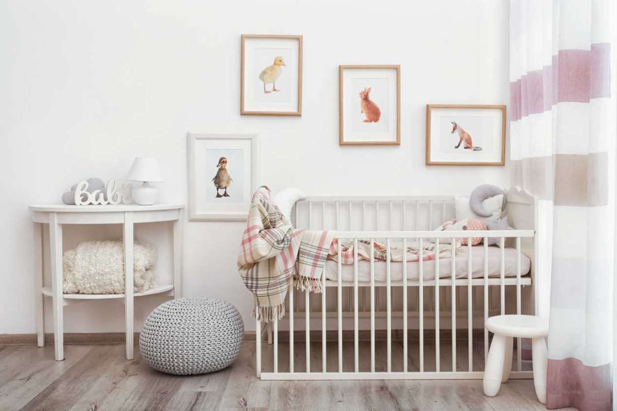 Simple baby hotsell girl room ideas