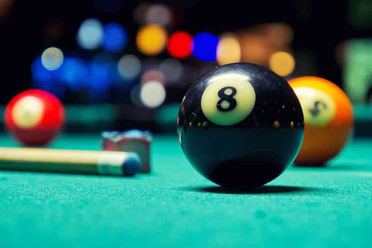 Rules of 8 Ball Pool Eight Billiards Table Game Cue Room Chart Art