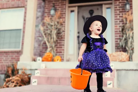 baby girl witch halloween costumes