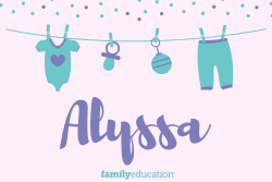 Meaning and Origin of Alyssa