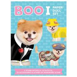 Boo dog paper dolls