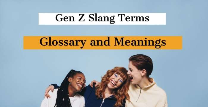 Gen Z slang