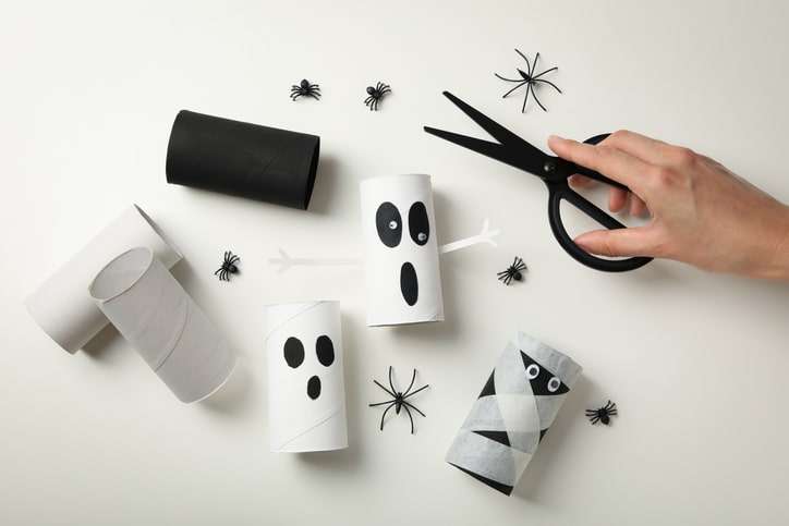 Halloween crafting