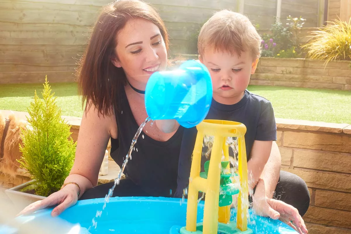 learning activity table for toddlers