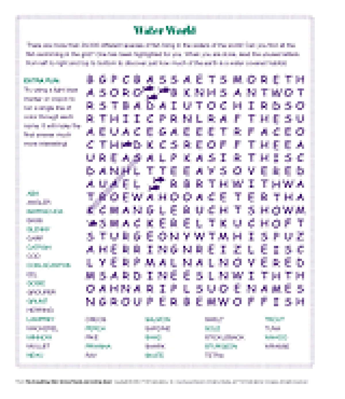 Word Searches  FamilyEducation