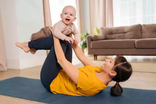 Best Postpartum Yoga Routine For New Moms After Baby - xoNecole