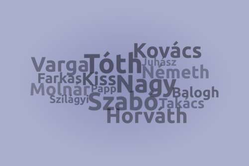 A Complete List Of Hungarian Last Names Meanings FamilyEducation   Hungarian Surnames Graphic 