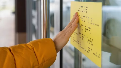 Braille-able Sticky Sheets