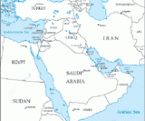 Middle East Map Printable Free Map of the Middle East Printable   FamilyEducation